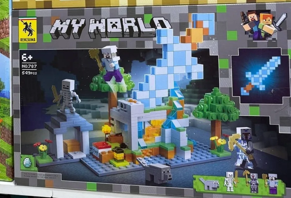 Конструктор My World 787 549 pcs