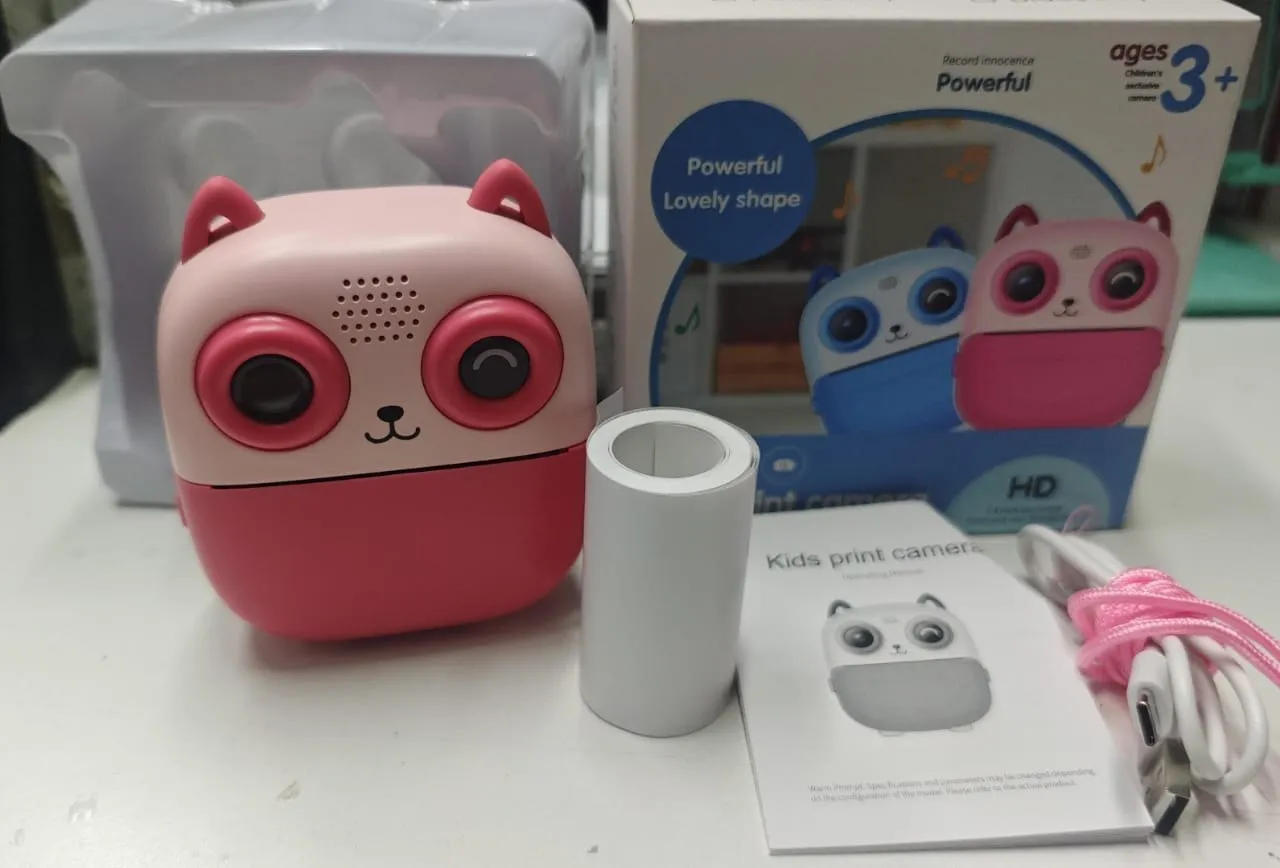 Детский фотоаппарат  с моментальной печатью Kids Print Camera 