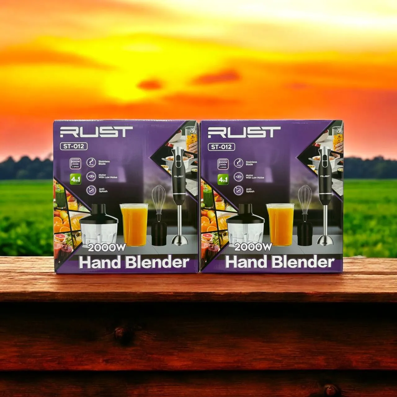 Блендер погружной 4в1 RUST 012