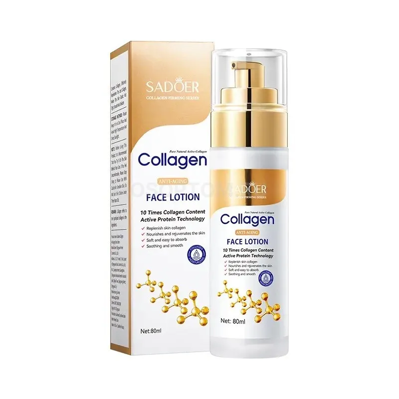 Лосьон для лица омолаживающий с коллагеном Sadoer Collagen Face Lotion 80 мл